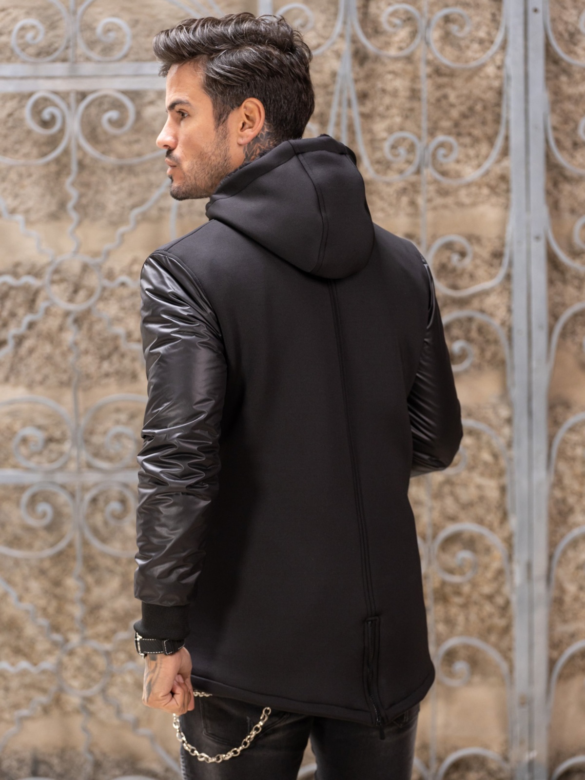 CASACO SMK LONG BLACK