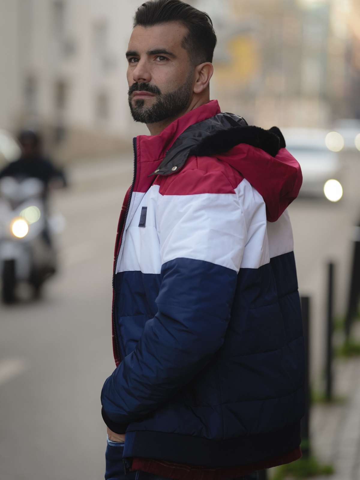 BLUSÃO SMK WHITE STRIPE