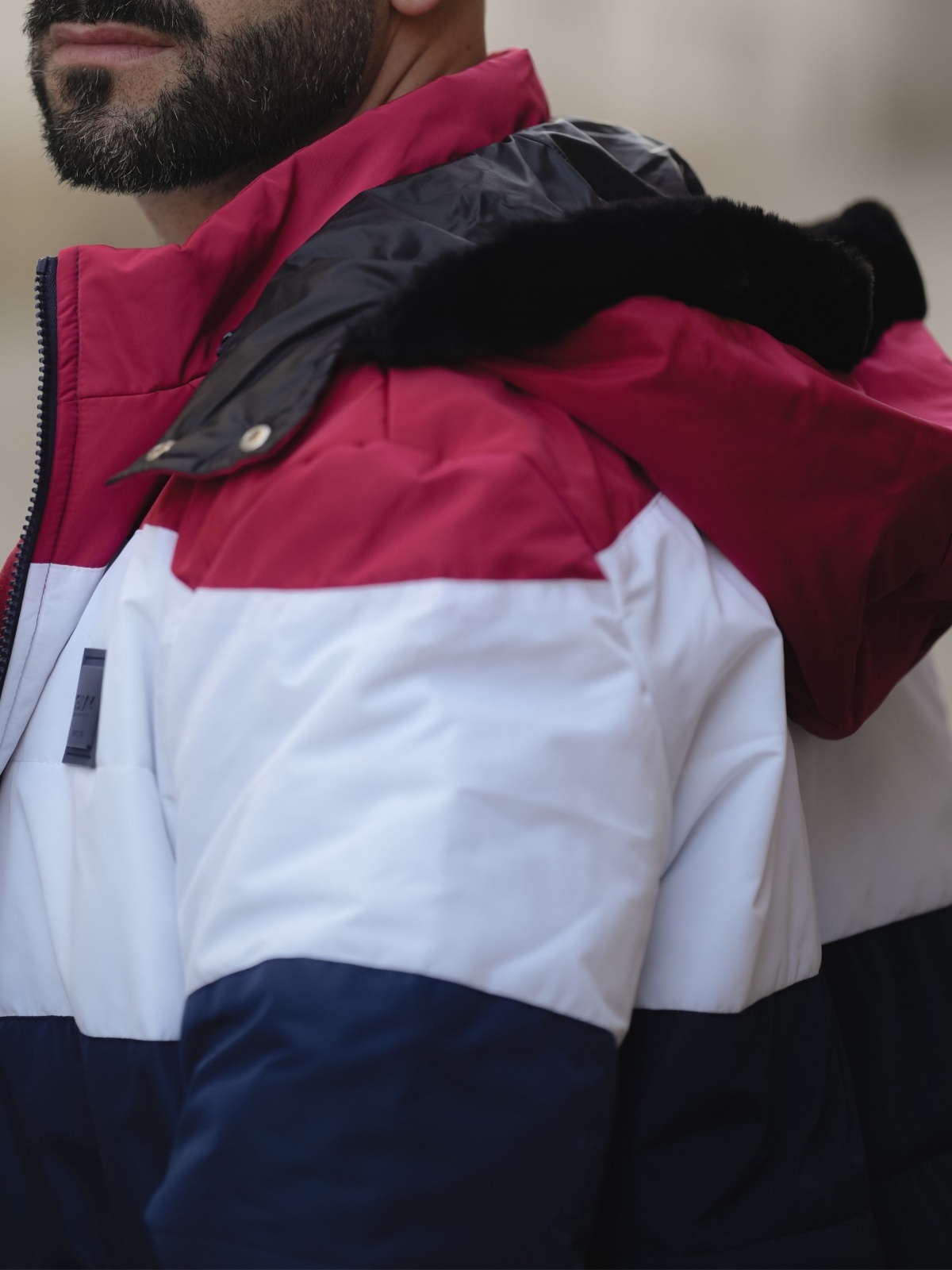 BLUSÃO SMK WHITE STRIPE