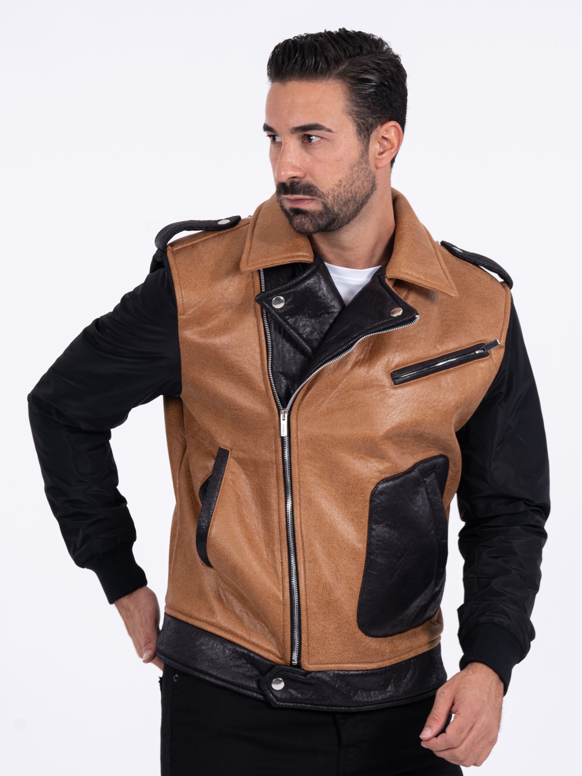 BLUSAO SMK BROWN BIKER