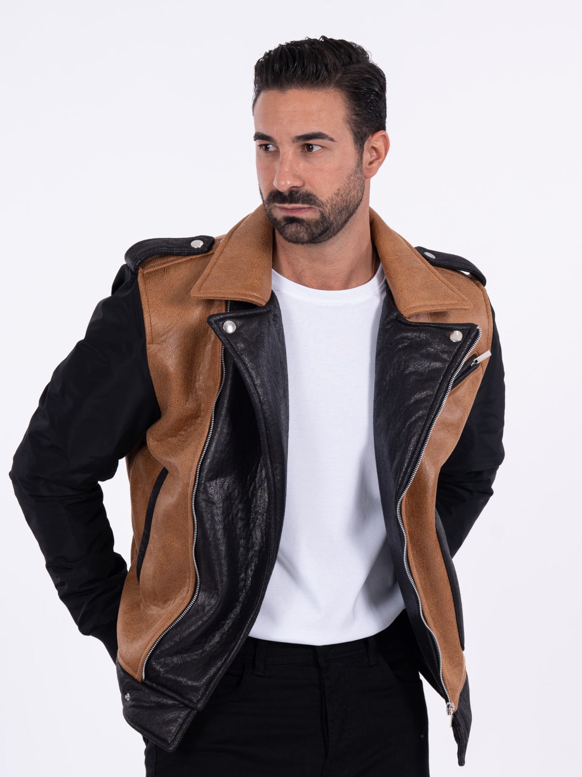 BLUSAO SMK BROWN BIKER