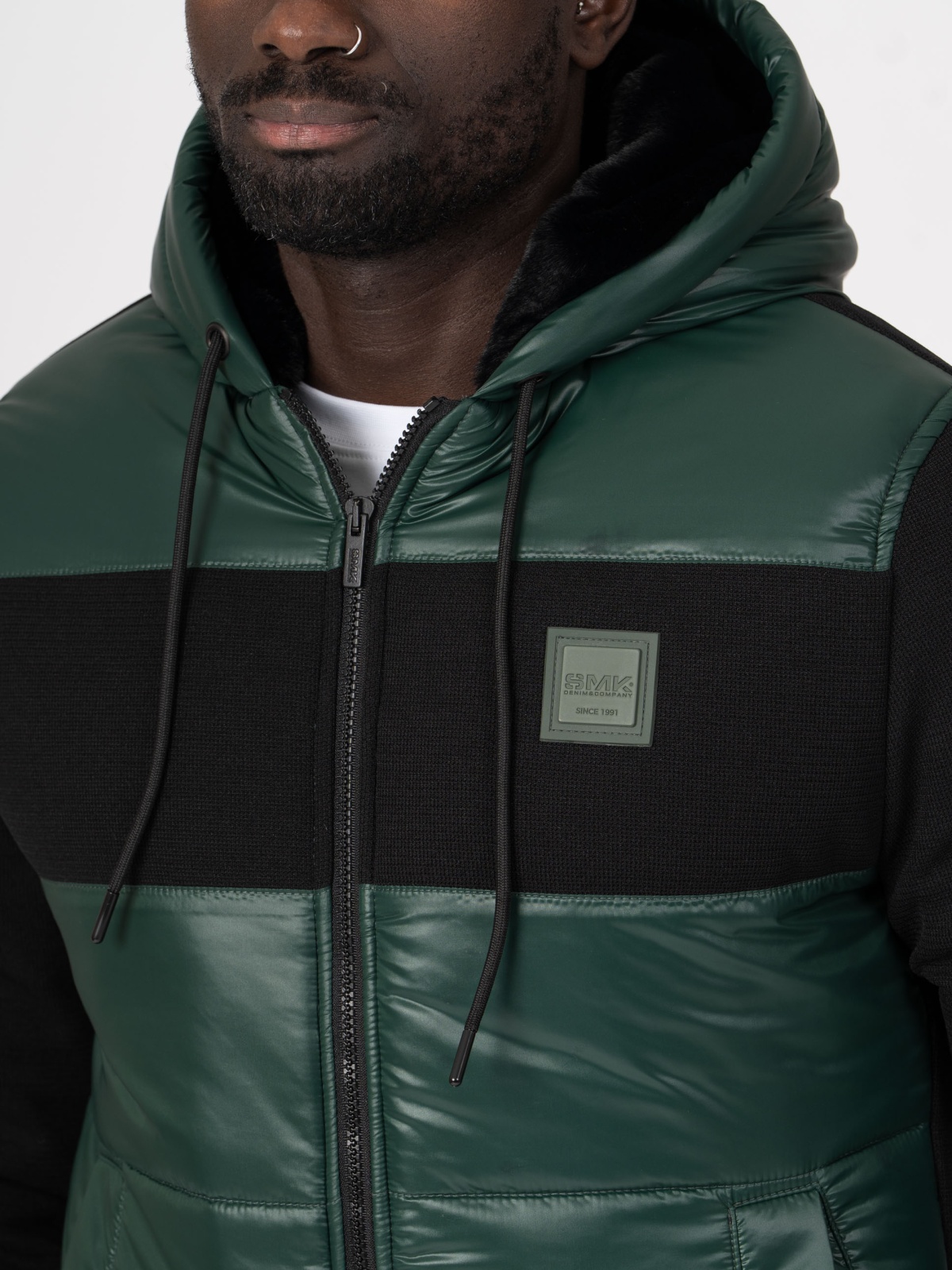 CASACO SMK VERDE PRETO