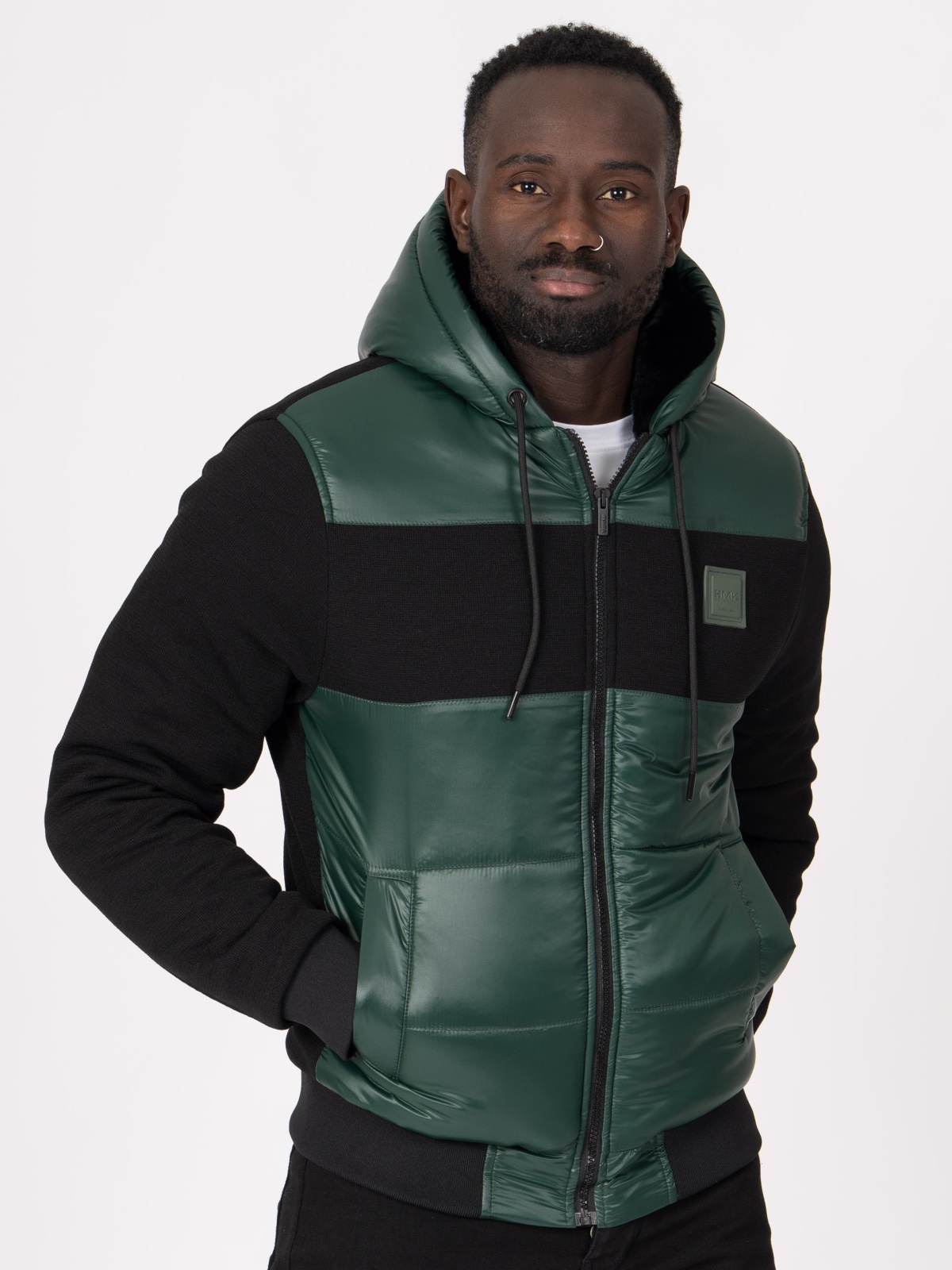 CASACO SMK VERDE PRETO
