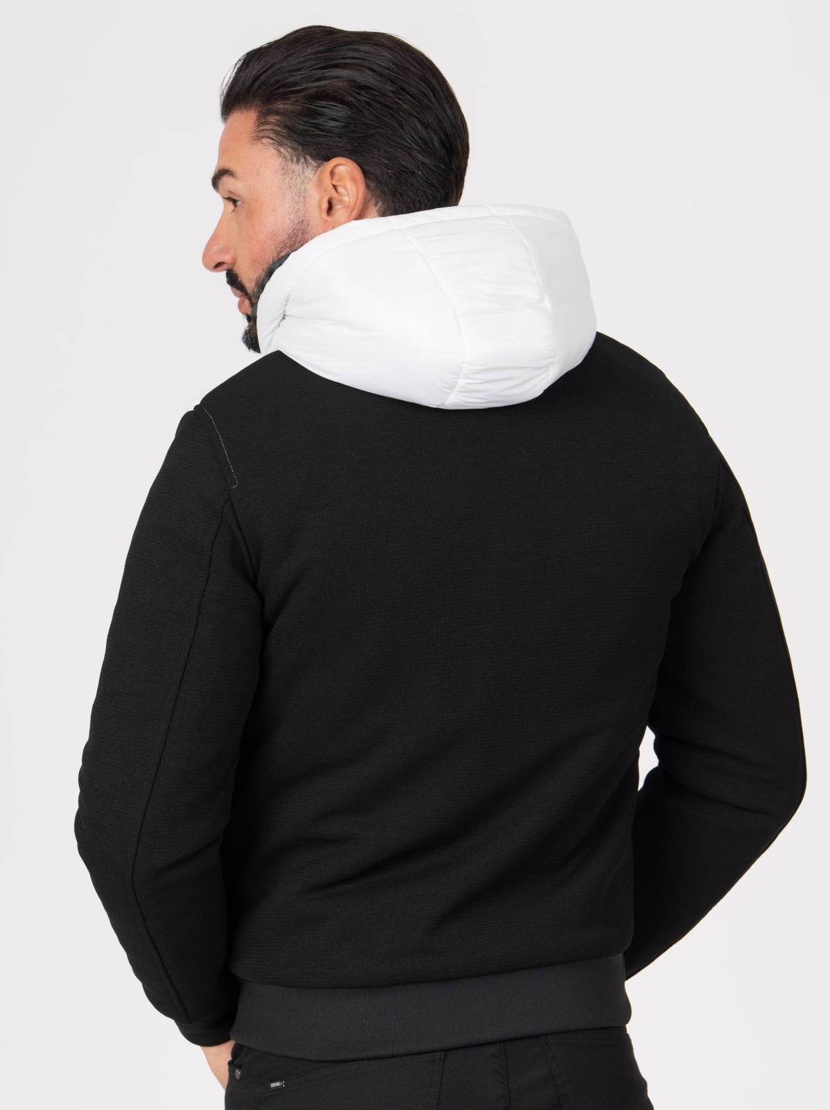 CASACO SMK BRANCO PRETO