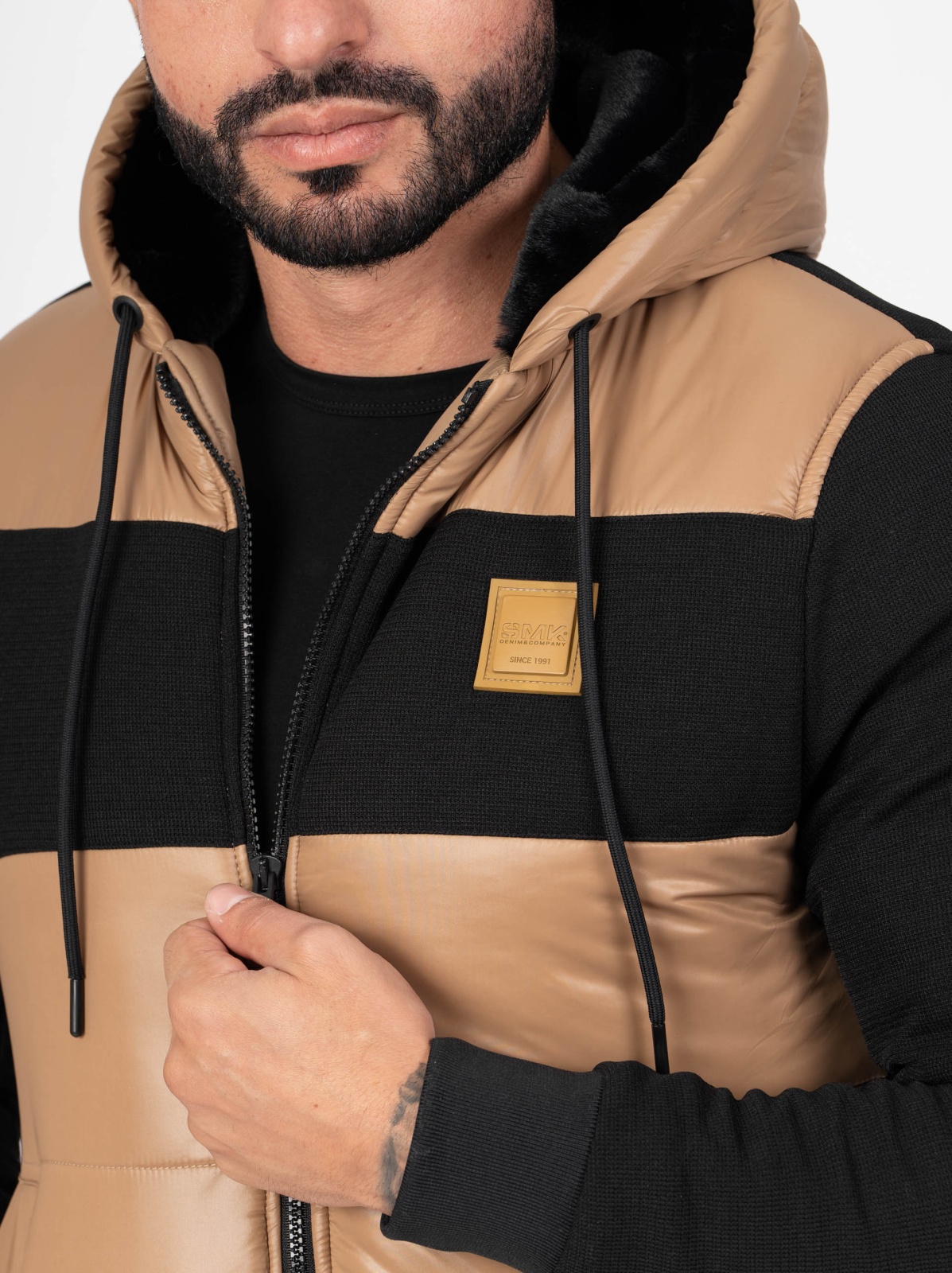 CASACO SMK CAMEL PRETO